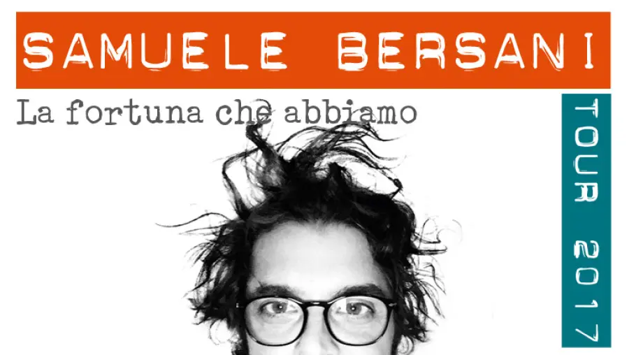 Samuele Bersani Tour 2017, date e prezzi dei biglietti TicketOne per i concerti nei principali teatri d'Italia