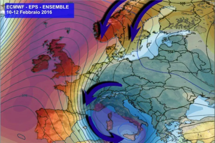 Meteo Febbraio: arriva il freddo e la neve, temperature basse