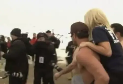 Lady Gaga nel Lago Ghiacciato