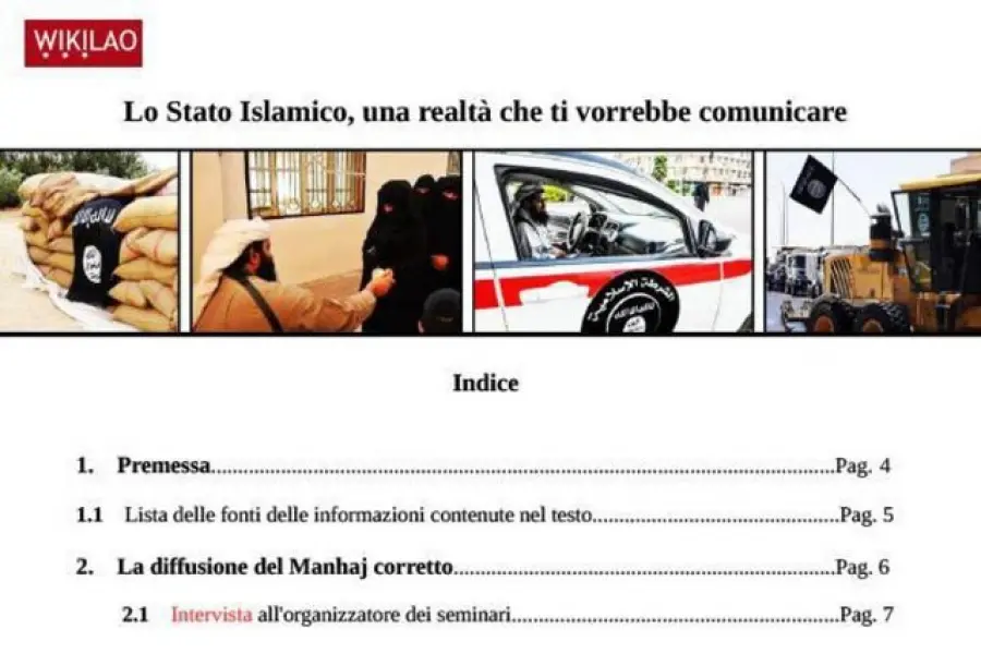 Isis propaganda in italiano 