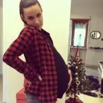 Melita Toniolo incinta....