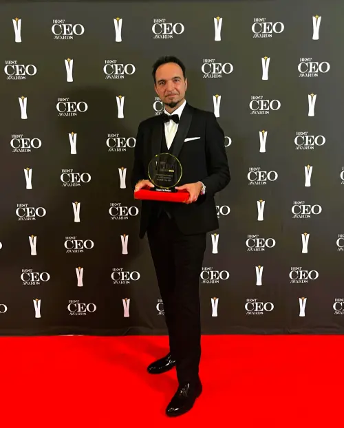 Cesare De Stefano premiato a Madrid per Leadership & Innovation al Best CEO Awards di Madrid